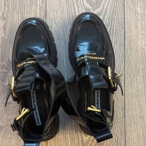 Alexander Wang Black and Gold Women's Shoes
